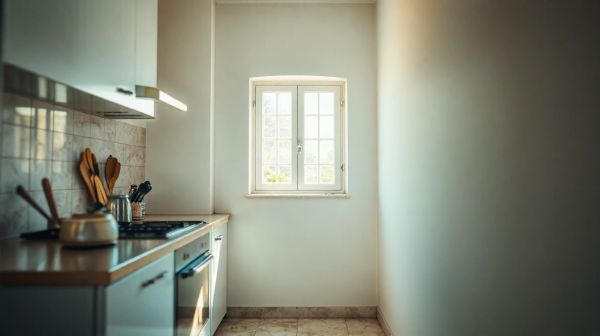 7 astuces pour optimiser la lumière dans une petite cuisine avec verrière