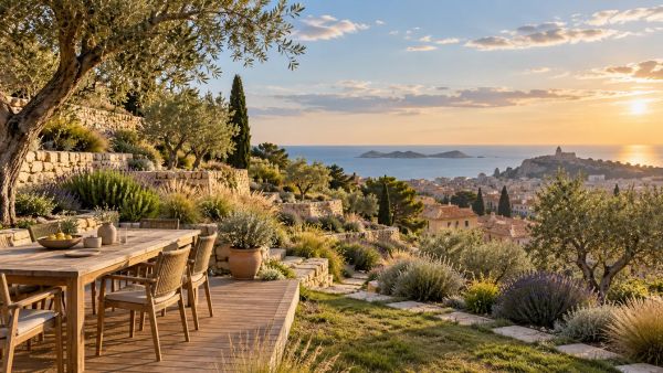 Transforme ton espace extérieur avec un jardin paysager à Marseille
